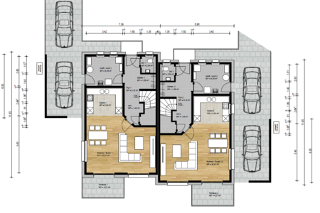 Doppelhaus Endebutt (Erdgeschoss)