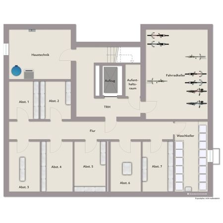 MFH 7 - Grundriss Keller