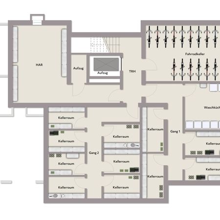 MFH 11 - Grundriss Keller